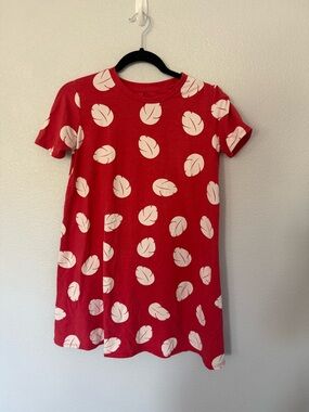 Disney Lilo & Stitch Red White Costume Size Small